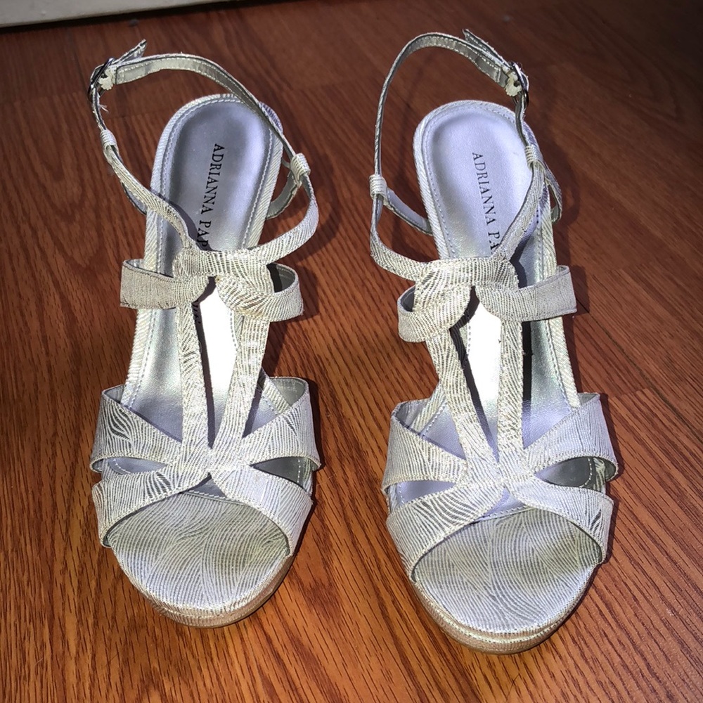 Silver Dress Heels